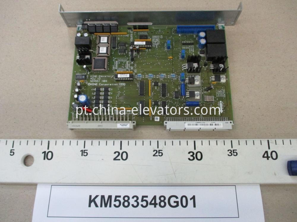 KONE Lift MCU IO Board KM583548G01